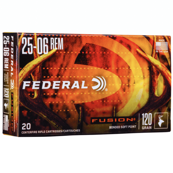 Federal 25-06 Rem 120 Gr BT Fusion (20)