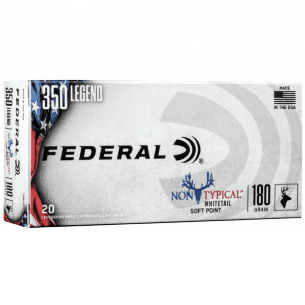 Federal 350 Legend 180 Grain Soft Point Non-Typical (20)