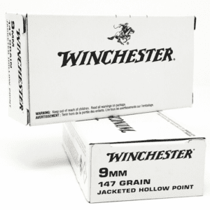 Winchester 9mm 147 Gr JHP (50) White Box
