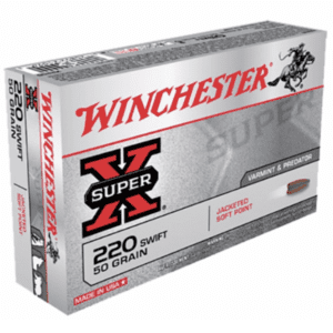 Winchester 220 Swift 50 Grain Jacketed Soft Point (20)