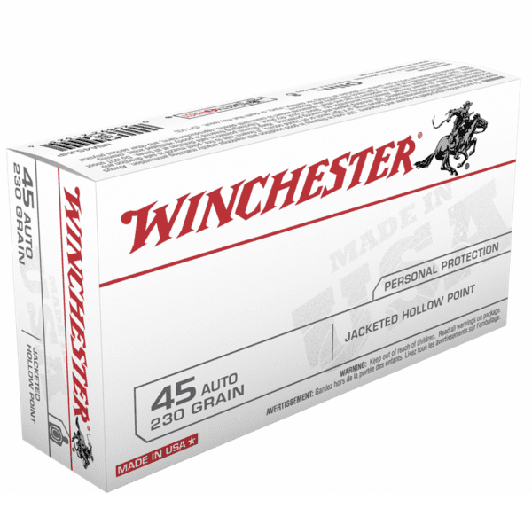 Winchester 45 Auto 230 Gr JHP (50)