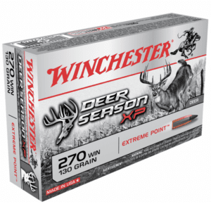Winchester 270 Win 130 Grain Extreme Point Deer Season XP (20)