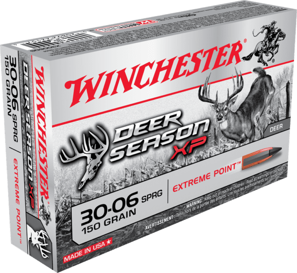 Winchester 30-06 Springfield 150 GR Extreme Point Deer Season XP (20)