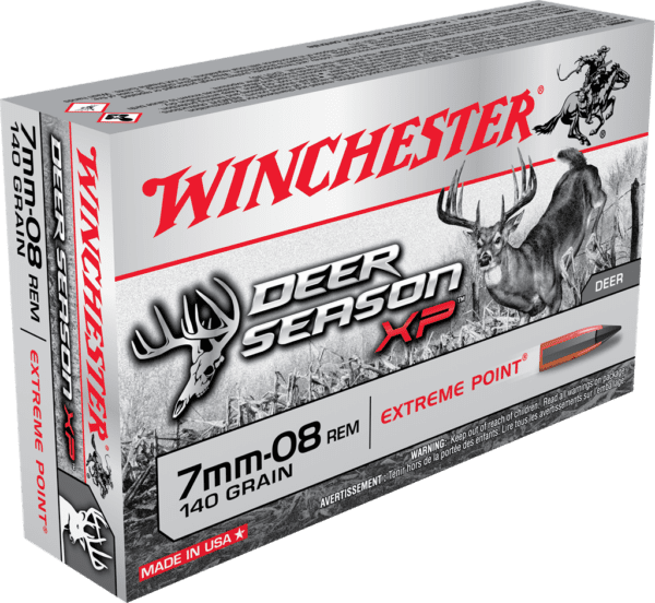 Winchester 7mm-08 Rem 140 Gr Extreme Point Deer Season XP (20)