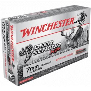 Winchester 7mm Rem Mag 140 Gr Extreme Point Deer Season XP (20)
