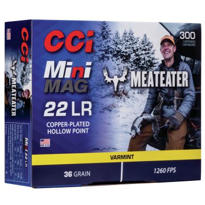 CCI 22 LR 36 Gr CC HP Mini Mag (300) MeatEater Series