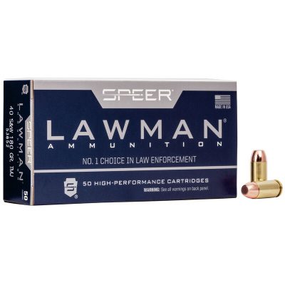 Speer 40 S&W 165 Gr Lawman TMJ (50)