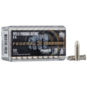 Federal 22 LR 29 Gr Nickle Plated FN (50) "Punch"