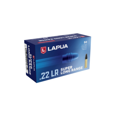 Lapua 22 LR 40 Grain Super Long Range Lead Round Nose Ammunition (50 Rounds)